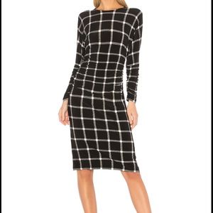 Norma Kamali Small Plaid Dress